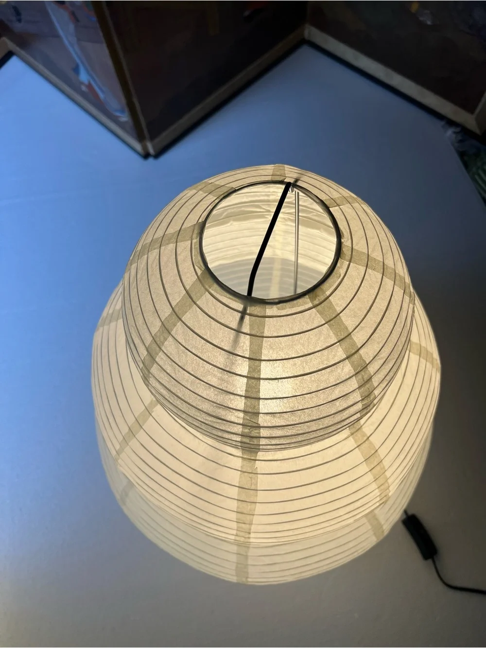 Nogy Akari Style Rice Paper Lamp Portable Table Floor Height 22